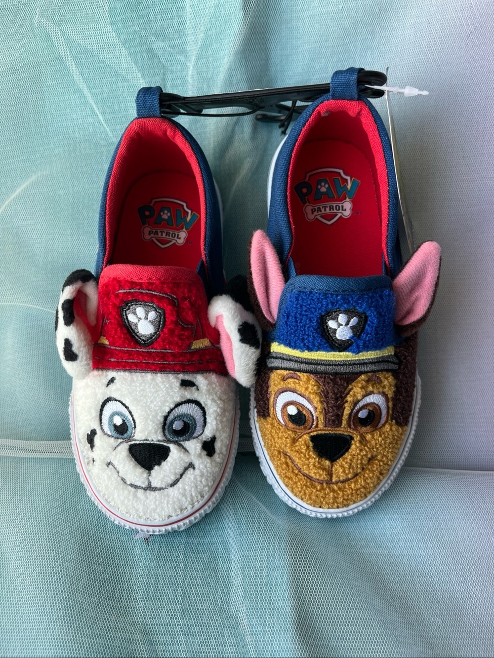 Boys Paw Patrol slip on sneakers size 9 New With Tags